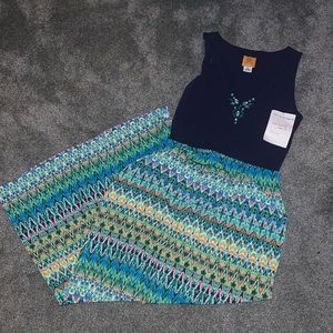 Ruby Rd. Xs colorful maxi dress brand new 👗